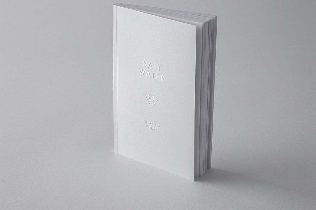 Minimalism + Simplicity = Salt Water. 

link for the book https://shopcatalog.com/salt-water/