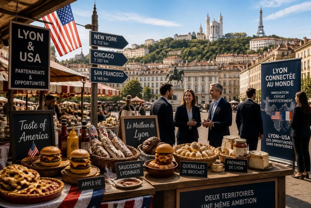 découvrez les opportunités commerciales du marché des états-unis à lyon, avec des informations sur la localisation stratégique et les avantages pour les entreprises.