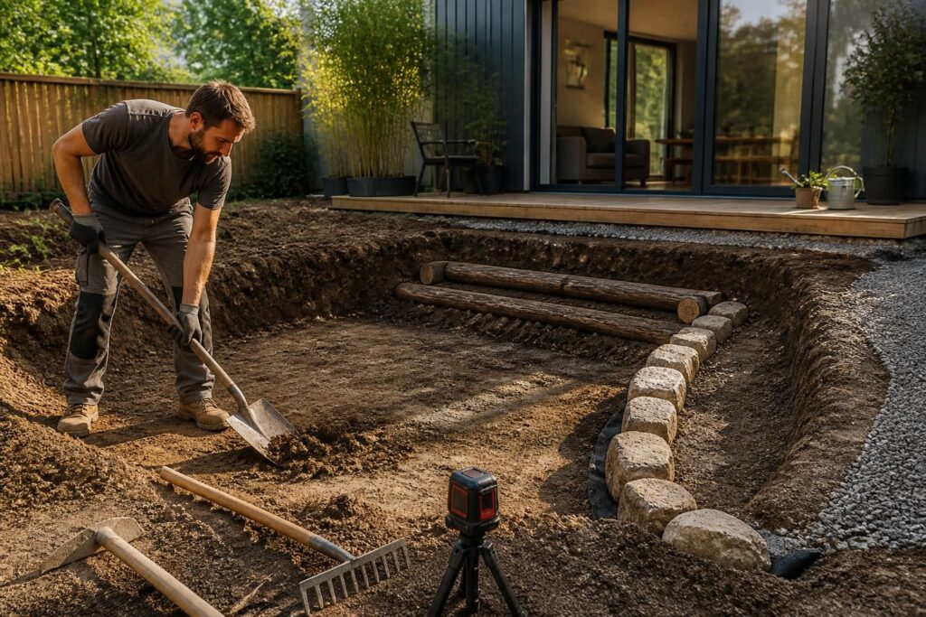 découvrez les meilleures techniques pour creuser et aménager une terrasse creuse, afin de créer un espace extérieur fonctionnel et esthétique.