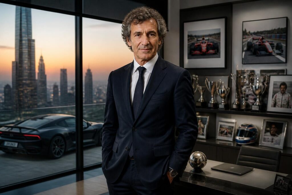 découvrez l'estimation actuelle de la fortune d'alain prost, légende de la formule 1, et les détails de son patrimoine.