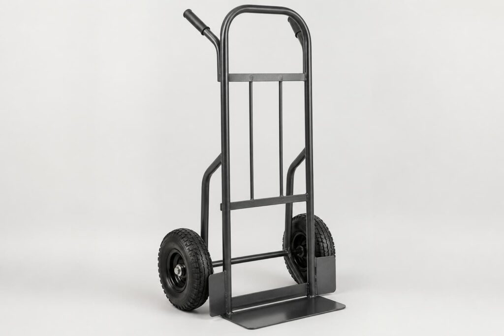 découvrez comment choisir un diable pneumatique à 2 roues avec roues gonflables pour un transport facile et efficace de vos charges lourdes, même sur terrains accidentés.