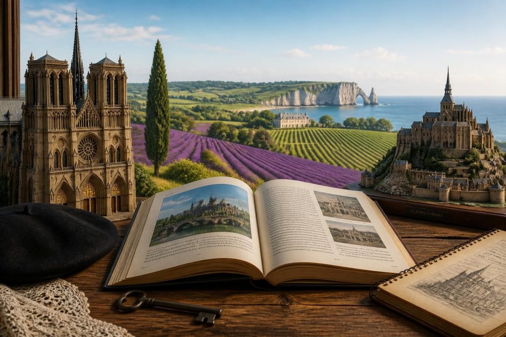 explorez le patrimoine mondial et culturel de la france à travers ce livre incontournable qui vous guide dans la découverte des trésors historiques et architecturaux du pays.