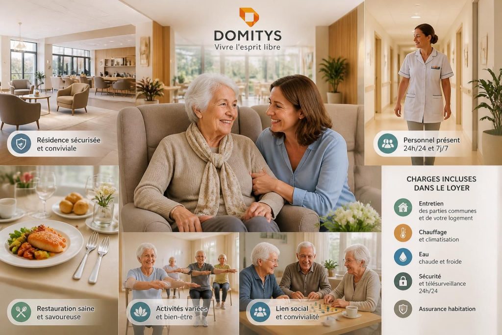 découvrez ce que comprend le loyer domitys, avec une explication claire des services et charges inclus pour un séjour en résidence senior tout compris.